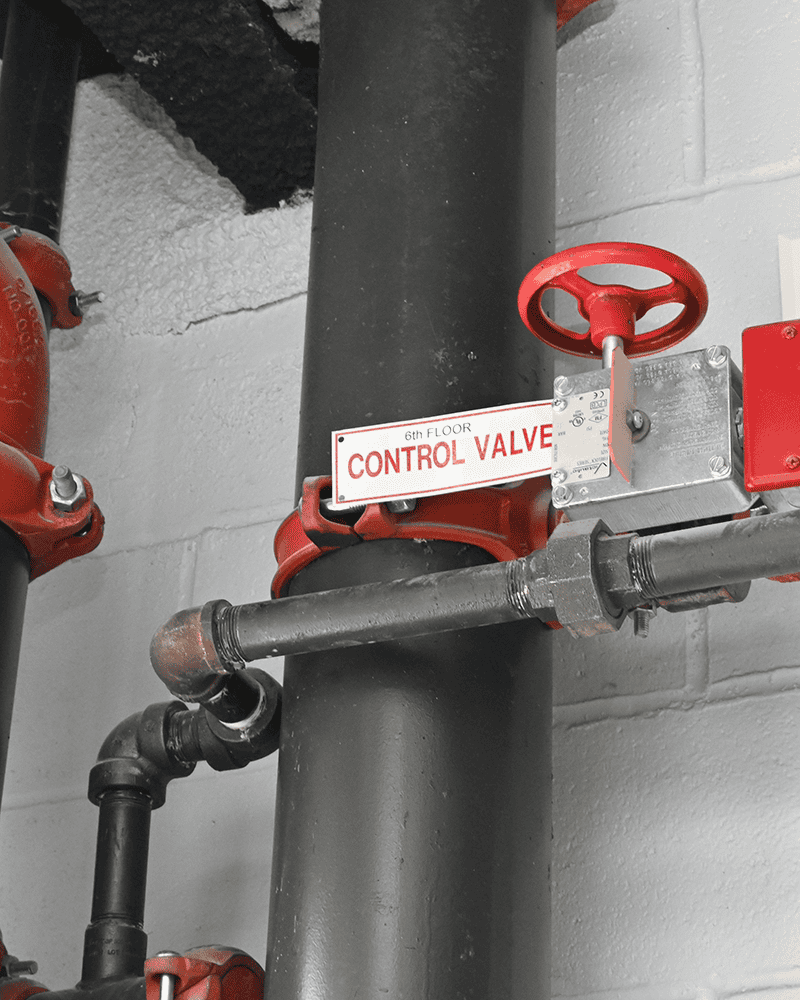 Sprinkler Pipes Control Valve